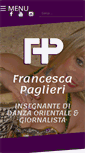 Mobile Screenshot of francescapaglieridanza.it